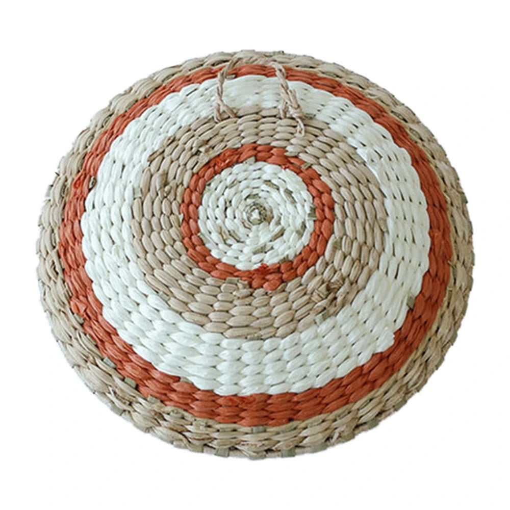 Boho Wall Basket Decor Seagrass Woven Round Wall Hanging Baskets Rustic Basket Gift for Bedroom Livingroom Home Wall Art Decor