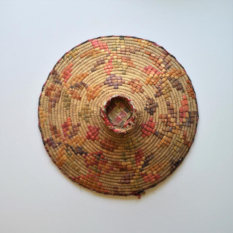 Mageed Vintage African basket From Egyptian Nubia