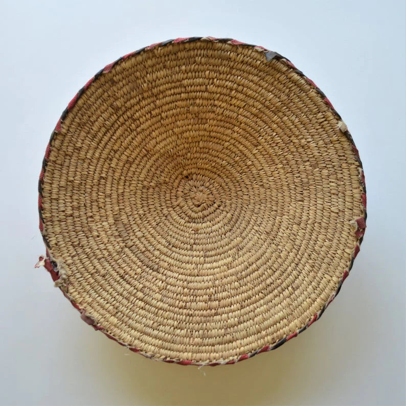 Mageed Vintage African basket From Egyptian Nubia