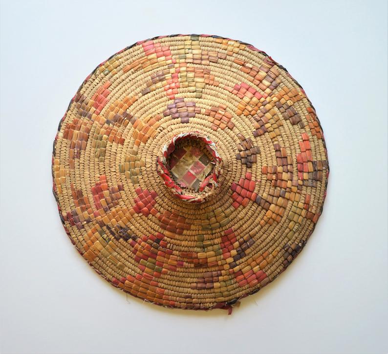 Mageed Vintage African basket From Egyptian Nubia