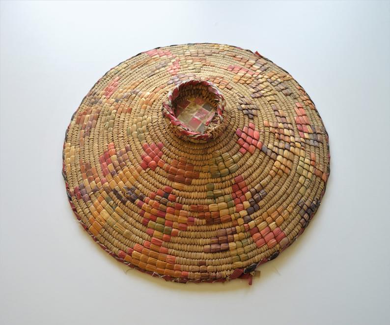 Mageed Vintage African basket From Egyptian Nubia